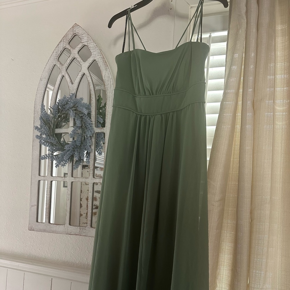 After Six Double Strap Gown Style 6525